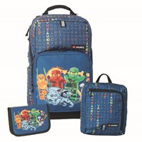 LEGO Bags Skoletaskesæt Optimo Family Blå 1