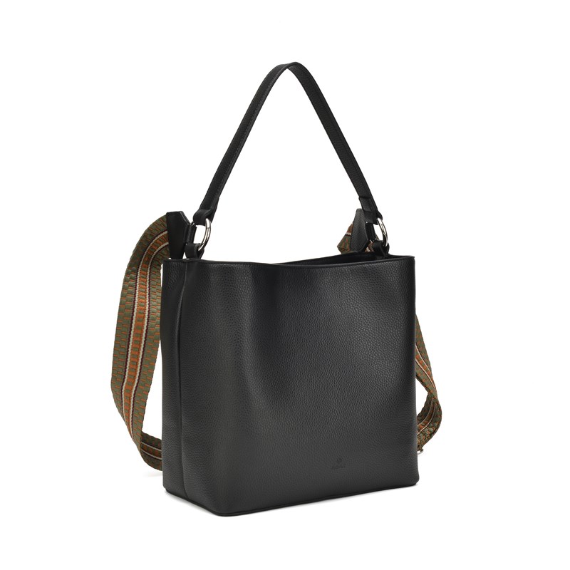 Adax Skuldertaske Lydia Hello I'mVe Sort 3