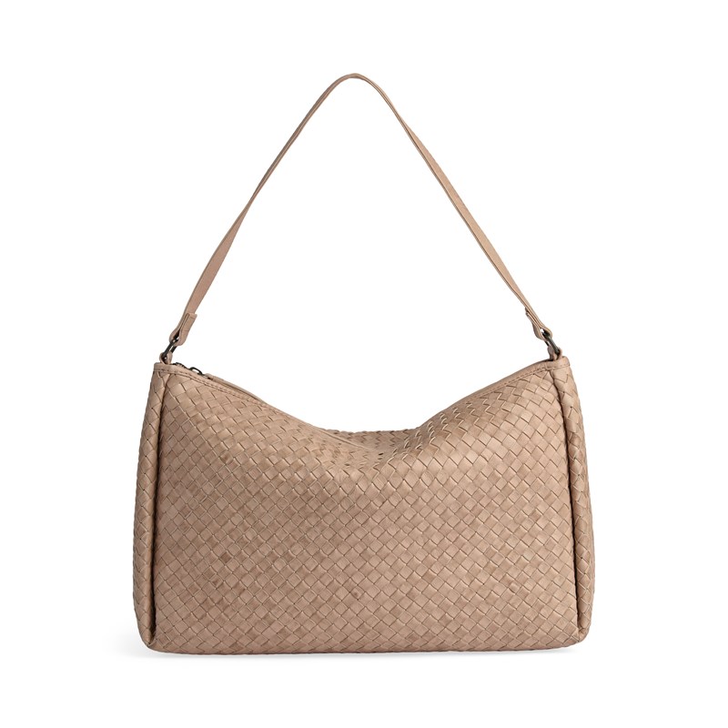 MARKBERG Skuldertaske Claudiambg Weave Mocca Brun 6