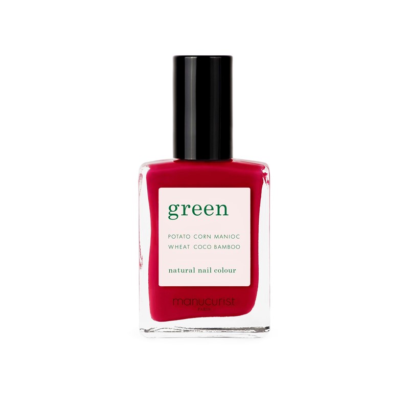 Manucurist Green Nagellack Pomegrante Röd 1