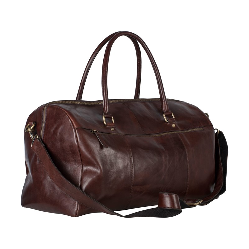Portacarte In Pelle Leonhard Heyden Cambridge - Colore Cognac - 4 Scomparti + Tasca Laterale