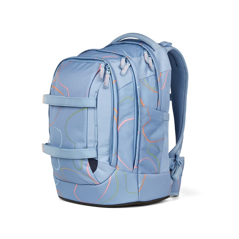 Satch Skoletaske Pack Vivid Blue Ice blue 7