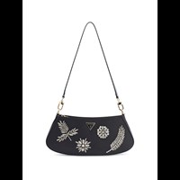 Guess Axelväska Elsie Svart 1