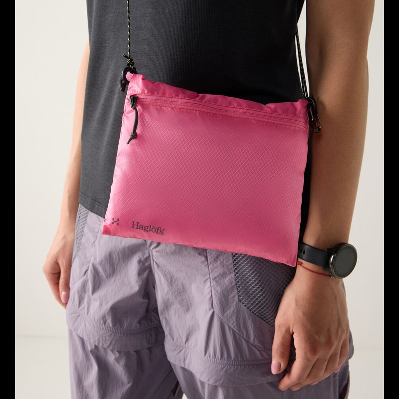 Haglöfs Skuldertaske Flat Accesory Pink 2