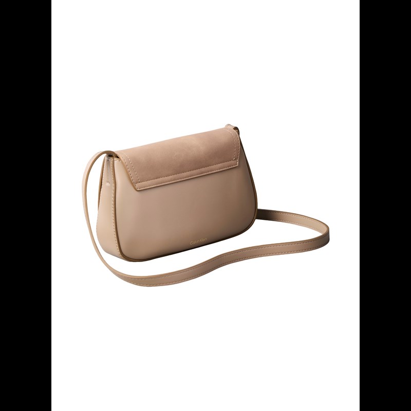 Calvin Klein Skuldertaske Sueded Hardware Brun 3