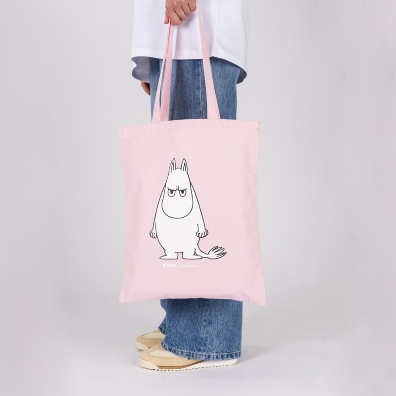 Nordic Buddies Tote Bag Mumitrold Pink mønster 2