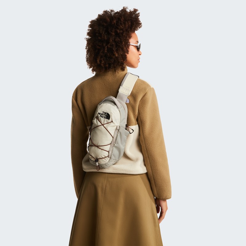 The North Face Sling bag Borealis Beige/grå 2