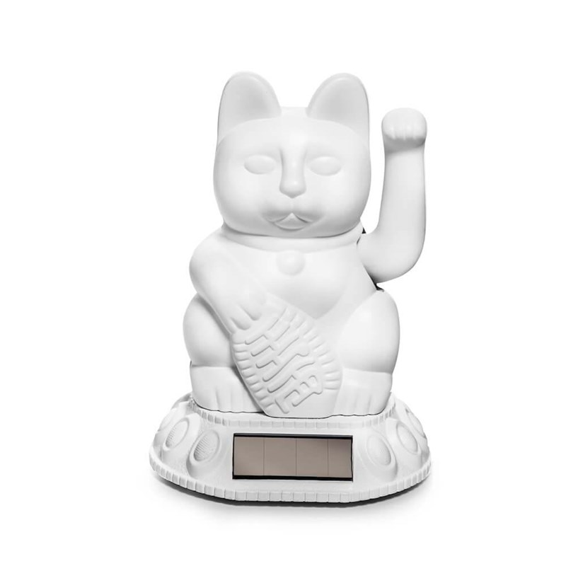 Donkey Vinkekat Maneki Neko Hvid 1