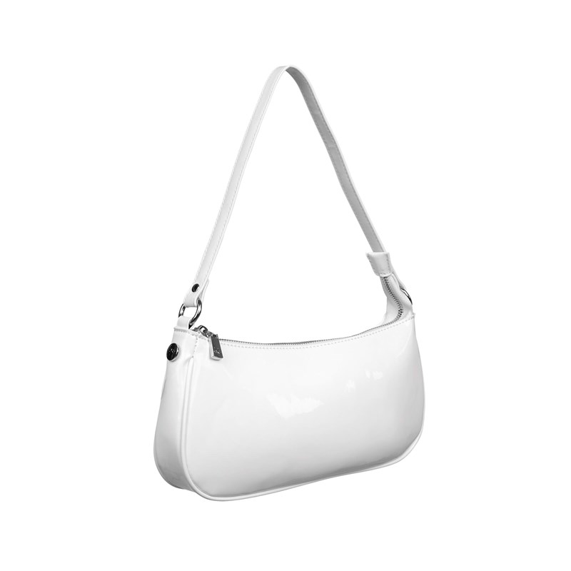 Collection by Barbara Kristoffersen Skuldertaske Hvid/sølv 3
