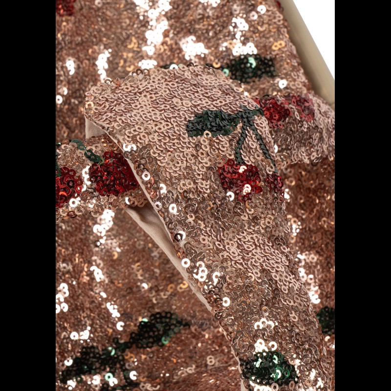 Konges Sløjd Dukkeklapvogn Cherry Sequin Lyserød 3