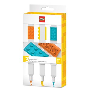 LEGO Bags Lego highlighters 3 stk Röv färger