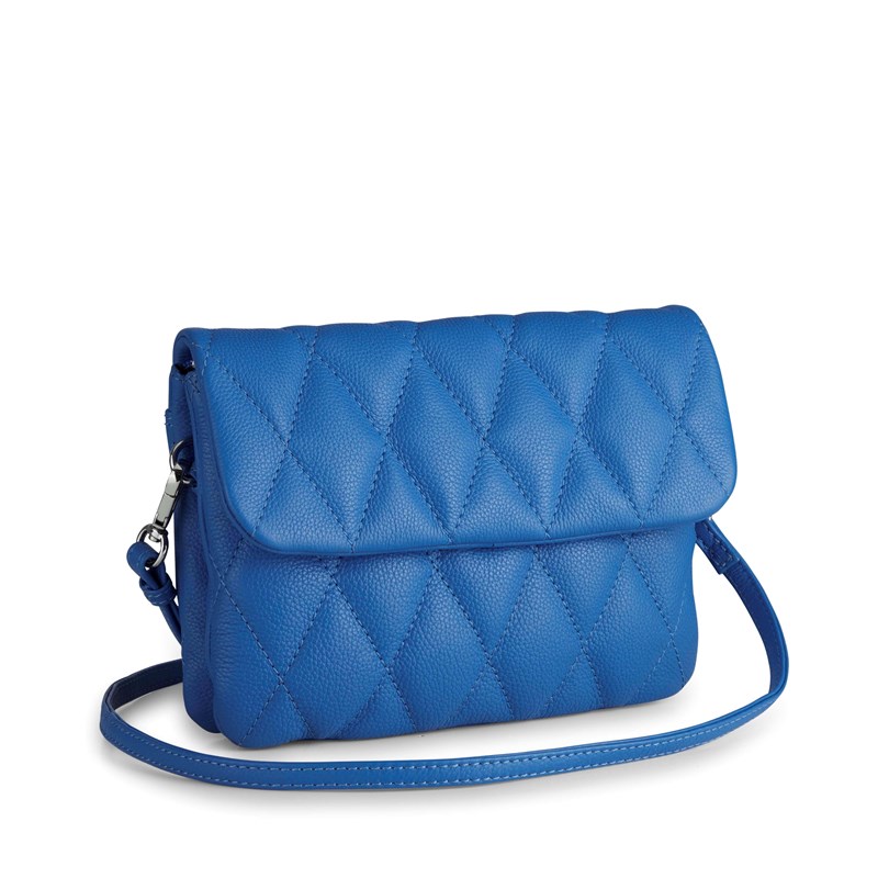 Aura Crossbody Vichy Quilt Blå 3