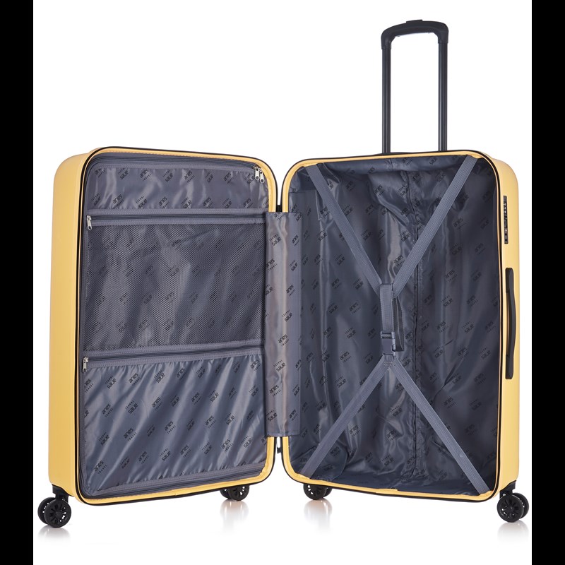 Aries Travel Kuffert Palermo Lysegul 75 Cm 4