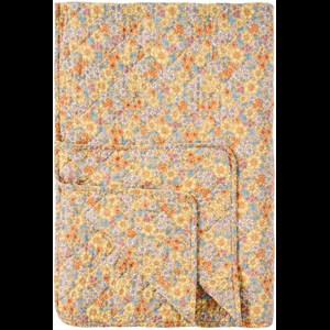 Ib Laursen Tæppe Quiltet Blomster Print