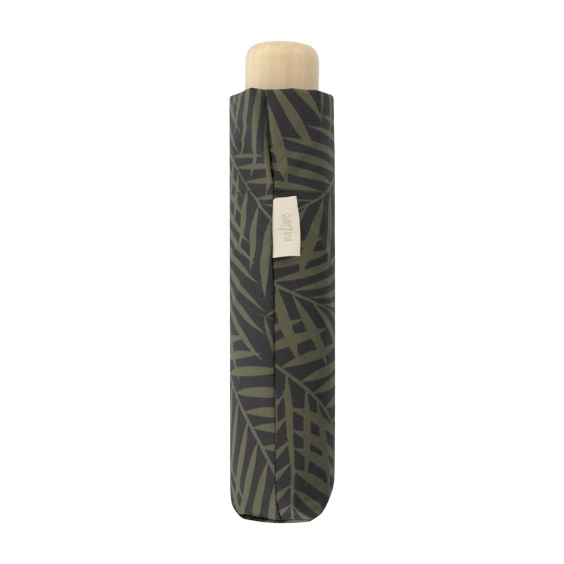 Doppler Paraply Nature Mini Grönt mönster 2