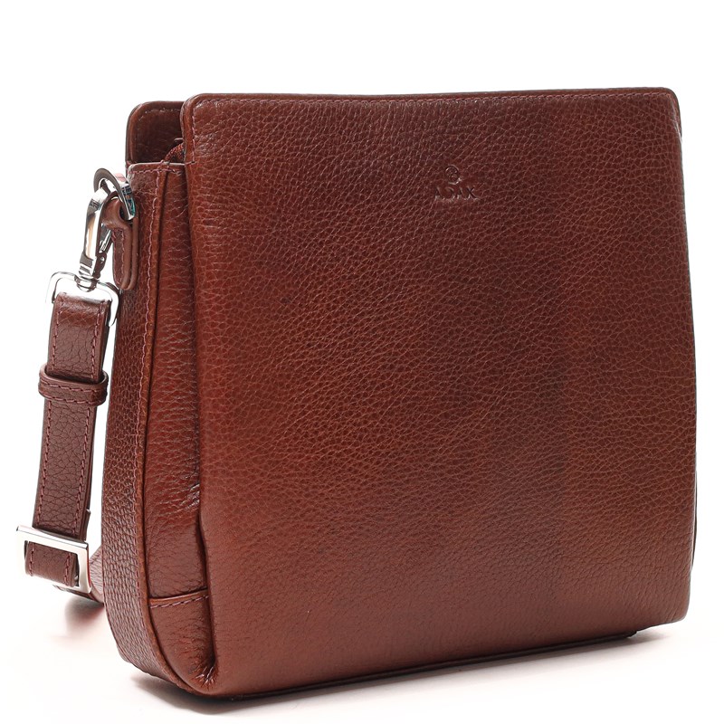 Adax Axelväska Sia Cormorano Mocca Brun 2