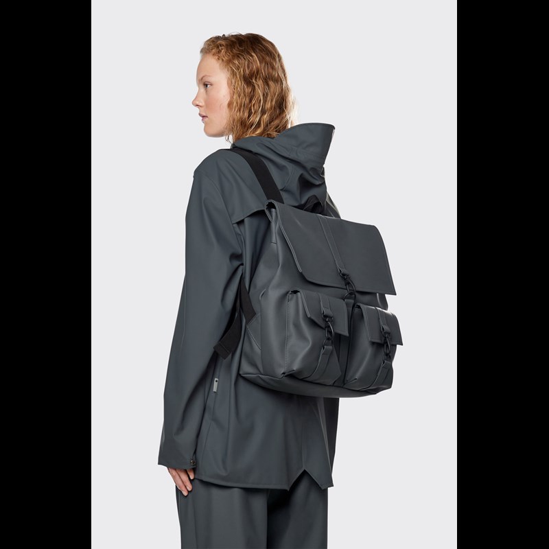 Rains Rygsæk Msn Cargo Bag Dyb koks grå 6