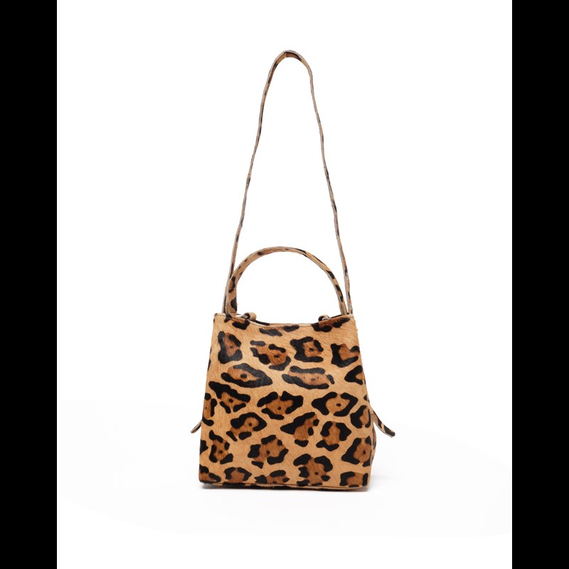Núnoo Handväska Small Chiara Leopard 4