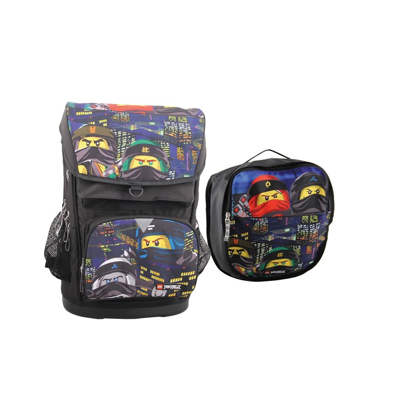 LEGO Bags Skoletaske Maxi Ninjago Sort/Navy 1