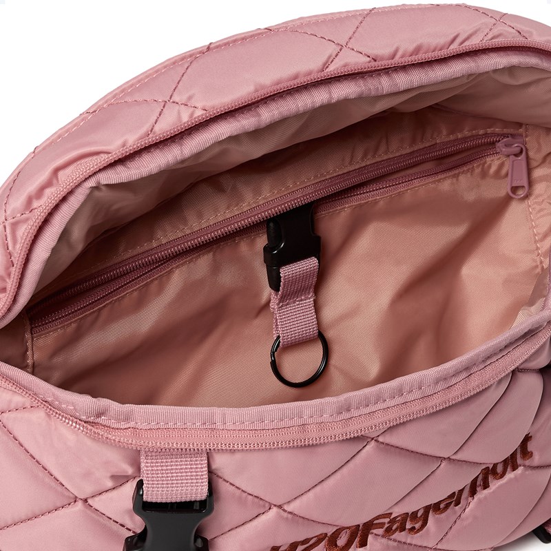 H2OFagerholt Bæltetaske Close Market Bag Rose/Black 3