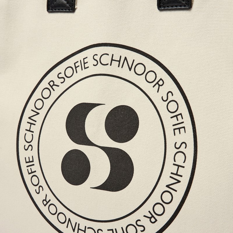 Sofie Schnoor Shopper Tote Hvid/sort 3