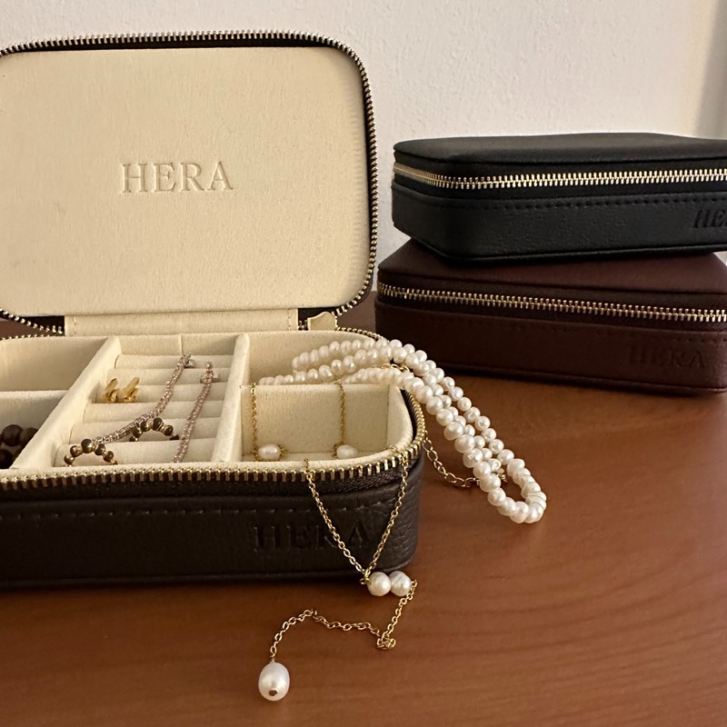 HERA Smykkeskrin lille Brun 8