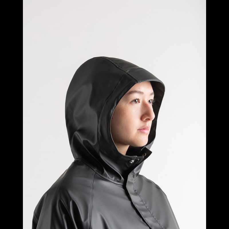 Herschel Regnjacka Long Classic Women's Svart Str S 4