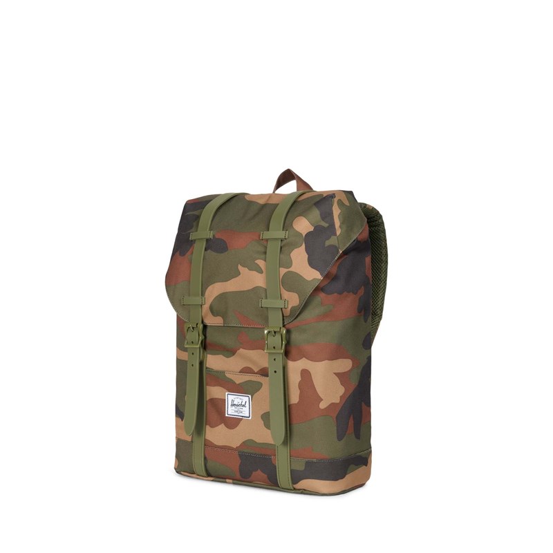 Herschel Rygsæk Retreat Oliven/Orange 2