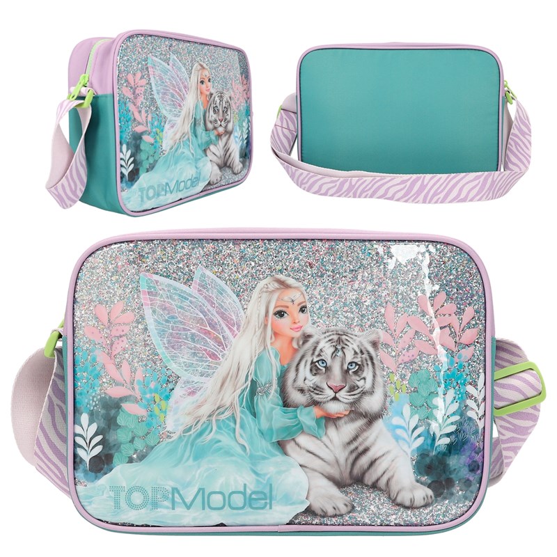 TOPModel Skuldertaske FANTASY TIGER Turkis 7