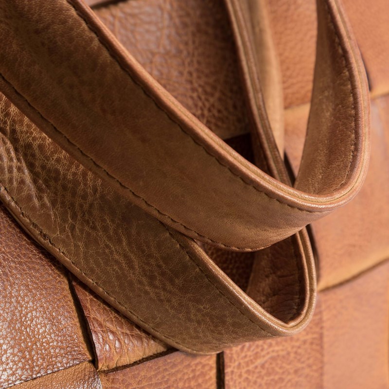 Depeche Shopper Cognac 13" 4