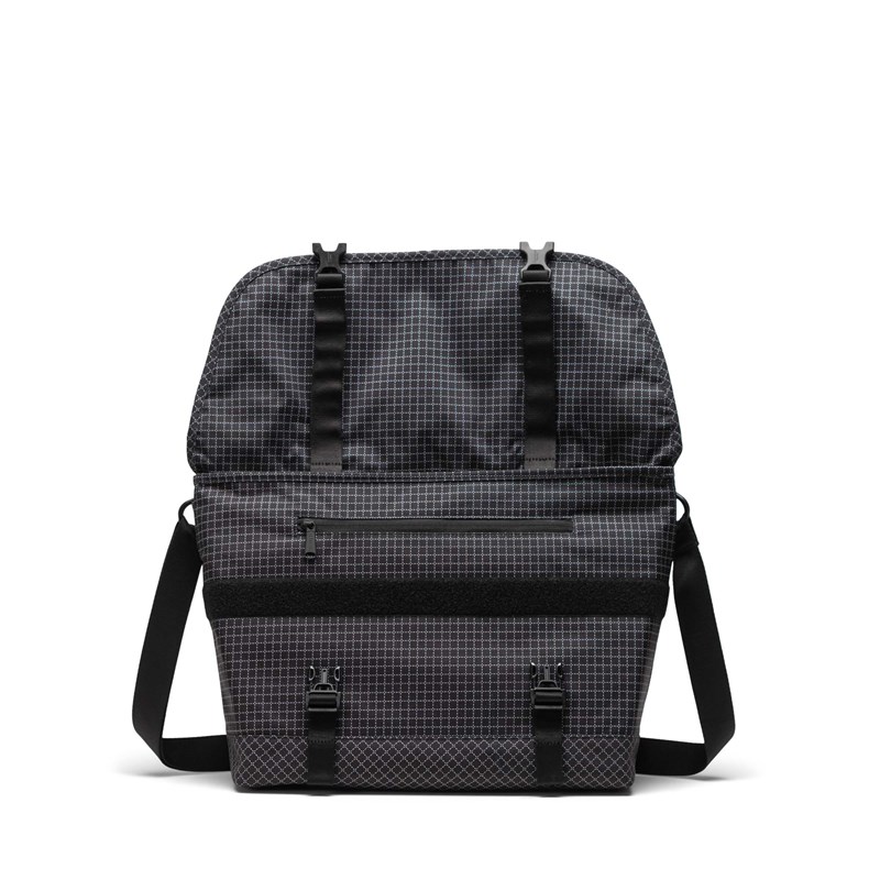Herschel Axelväska Messenger Cove Svart motiv 4