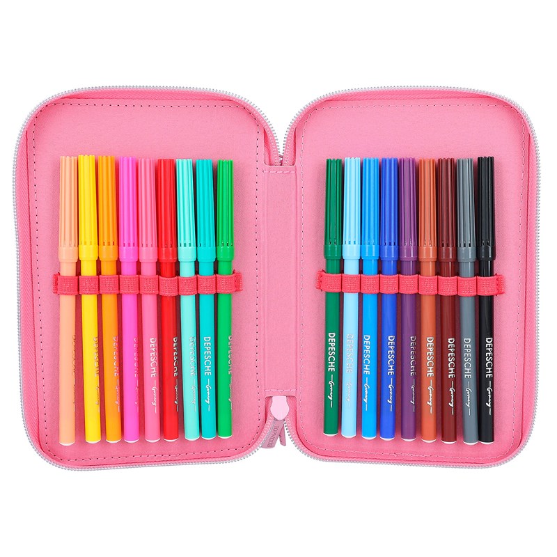 TOPModel Penalhus 3-lags One Love Rød/lyserød 6