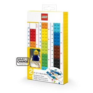 LEGO Bags Lego byggset linjal 28 delar Röv färger