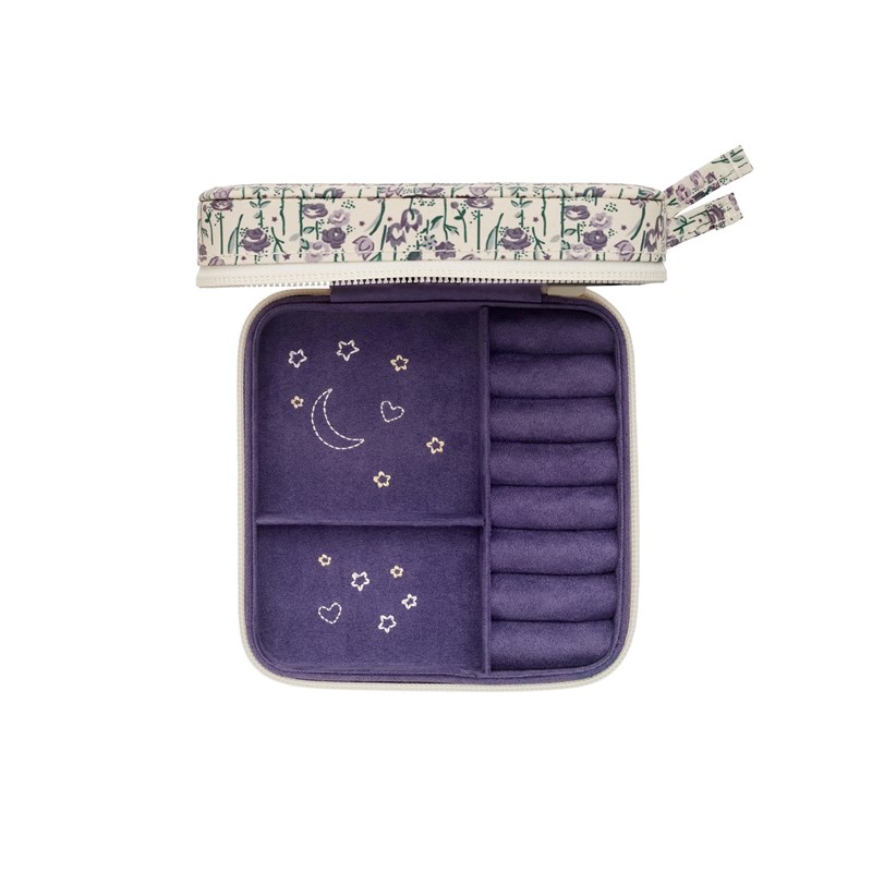 Maanesten Smyckeskrin Amelia Heart Lila 5