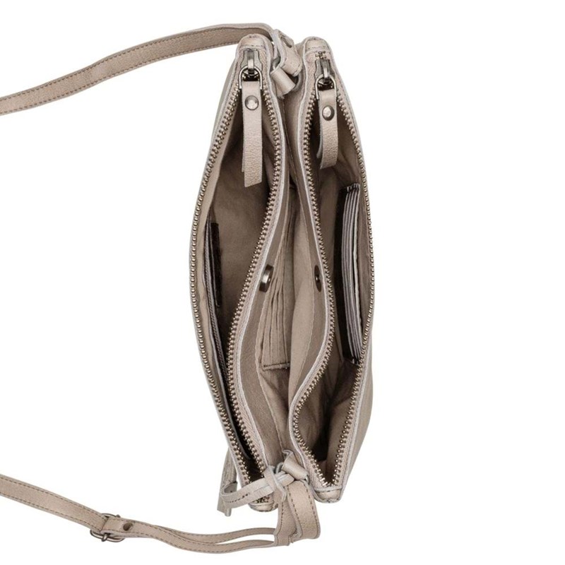 Burkely Crossbody L Just Jackie Lysegrå 2