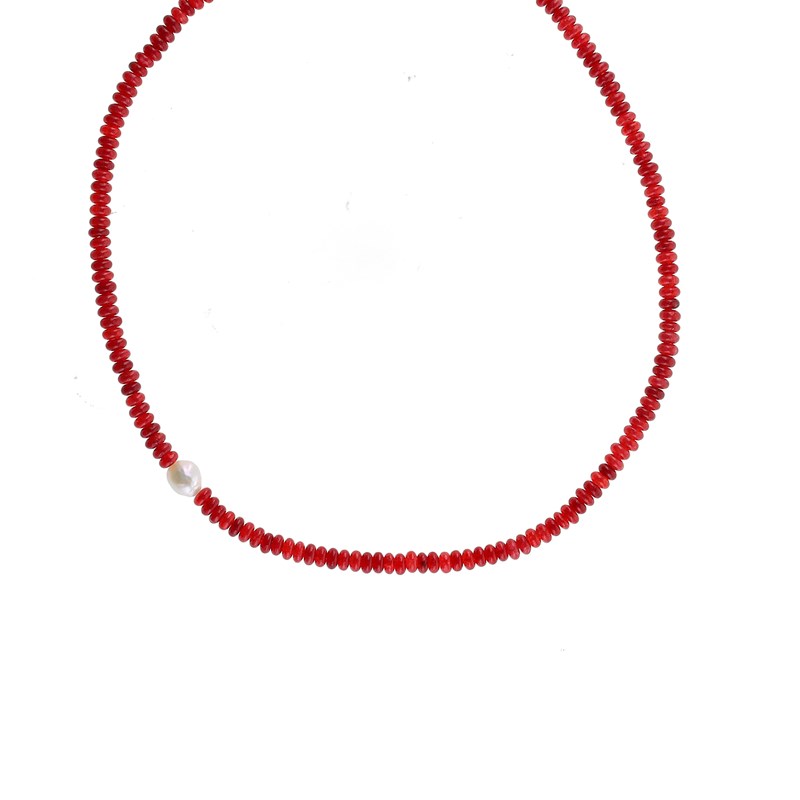 By Stær Halsband Anitta Röd 1