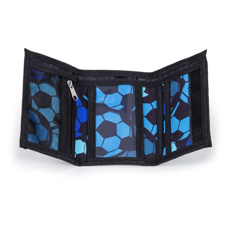 JEVA Pung Velcro Football Mania Blå 2