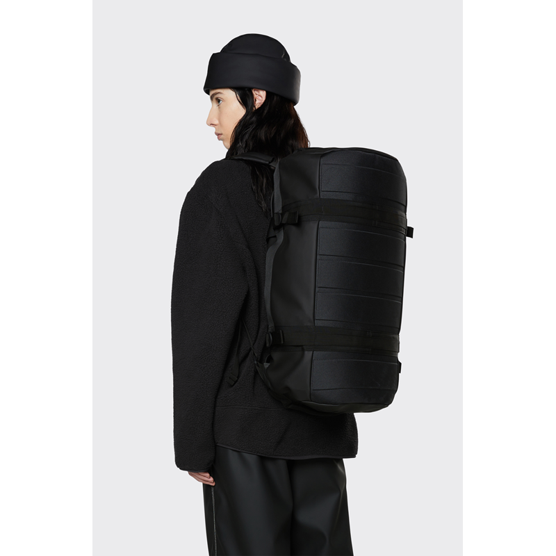 RAINS Ryggsäck Duffel Bag S Svart 8