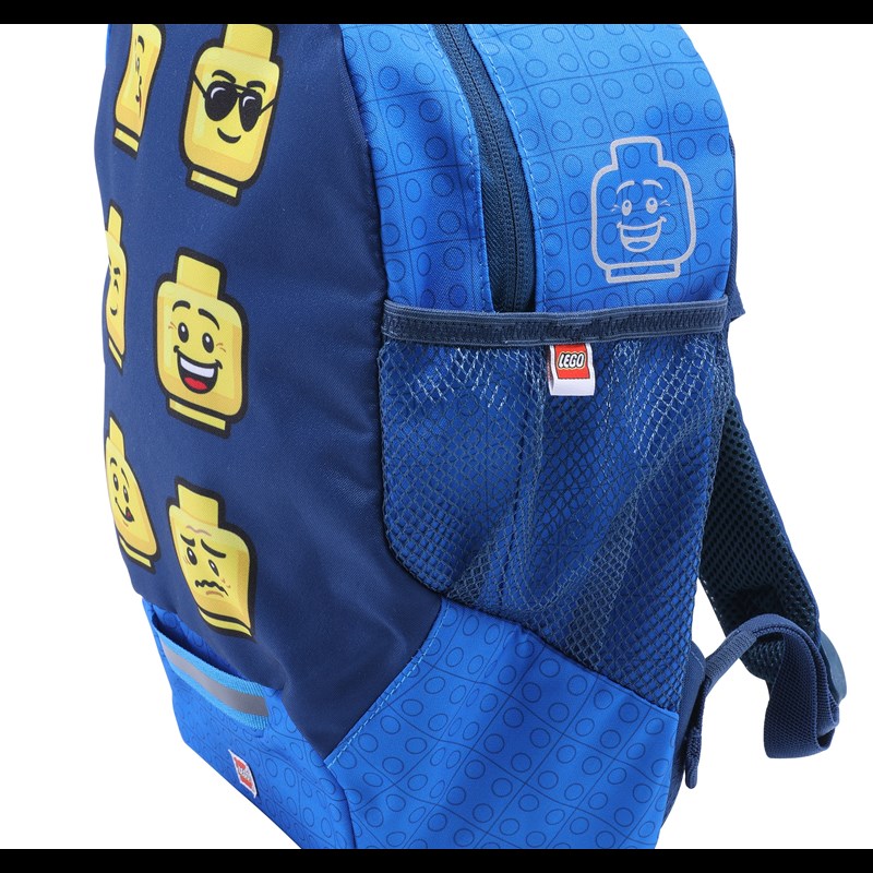 LEGO Bags Børnehavetaske Faces Blå m/ gul 2