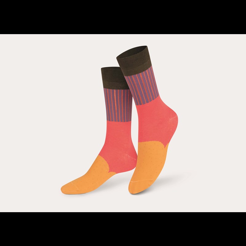 Eat My Socks Strømper Spicy Taco Rød 2