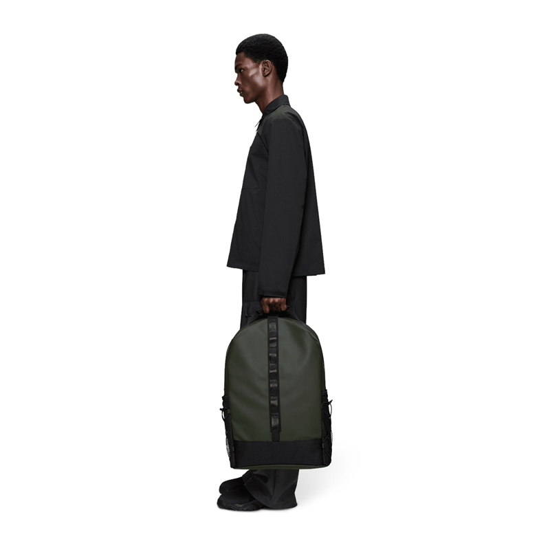 RAINS Ryggsäck Trail Clip Front W3 Grön 16" 2