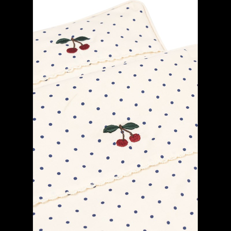 Konges Sløjd Docka sängkläder Estate Röd/Vit 2