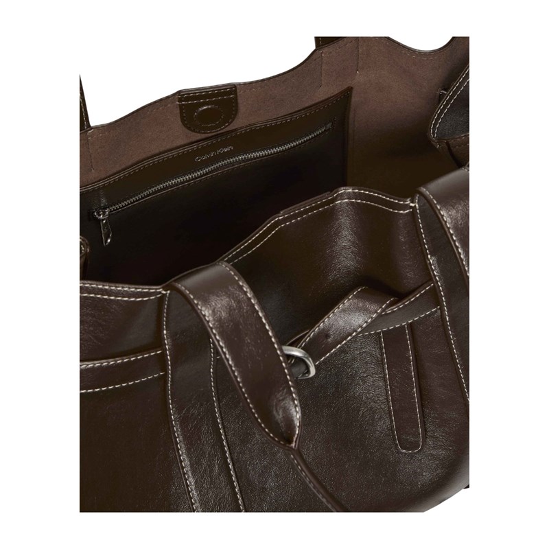 Calvin Klein Shopper Buckle Brun 2