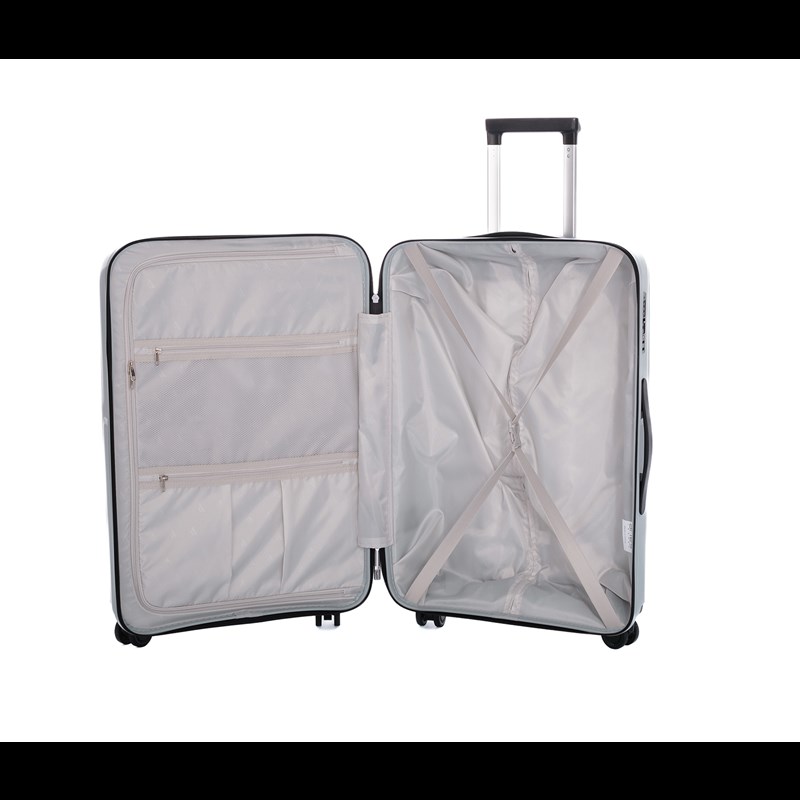 Aries Travel Kuffert Phoenix Sølv 65 Cm 5