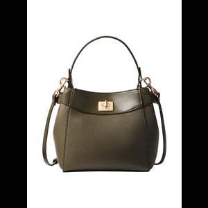 Calvin Klein Crossbody mix media turnlock Beige